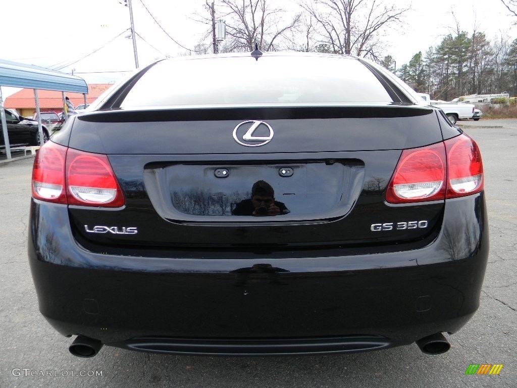 2007 GS 350 - Obsidian Black / Black photo #10