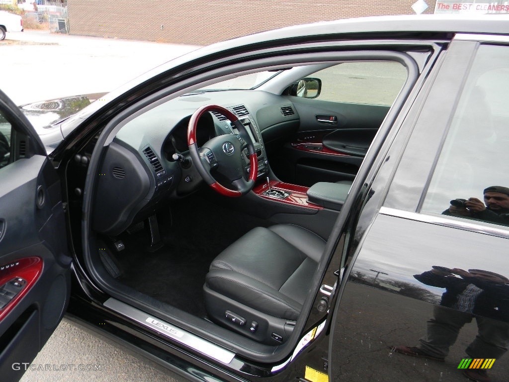 2007 GS 350 - Obsidian Black / Black photo #17