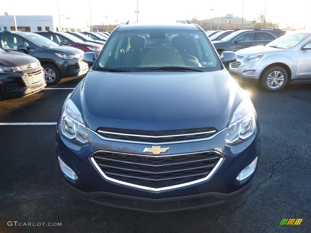 2017 Equinox LT AWD - Patriot Blue Metallic / Jet Black photo #2