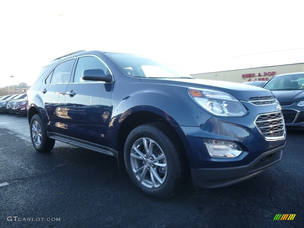 2017 Equinox LT AWD - Patriot Blue Metallic / Jet Black photo #3