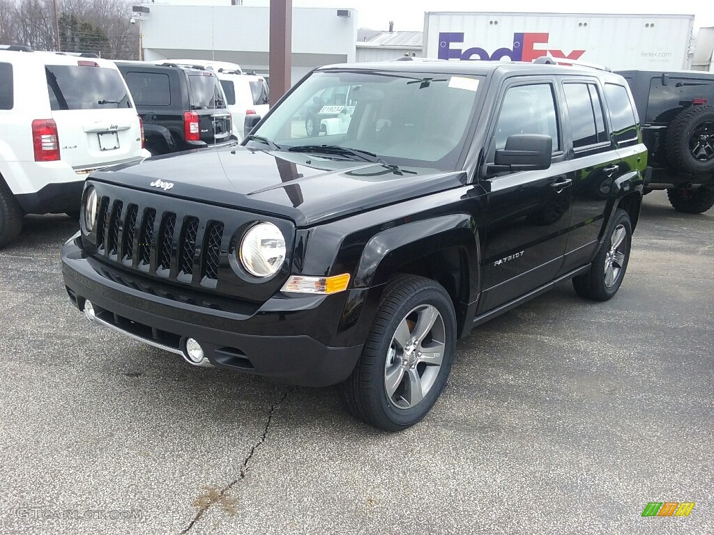 2017 Patriot High Altitude 4x4 - Black / Dark Slate Gray photo #1