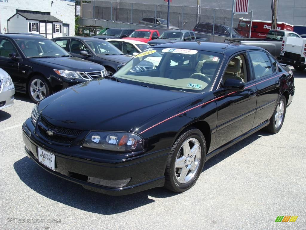 2005 Impala SS Supercharged - Black / Neutral Beige photo #1