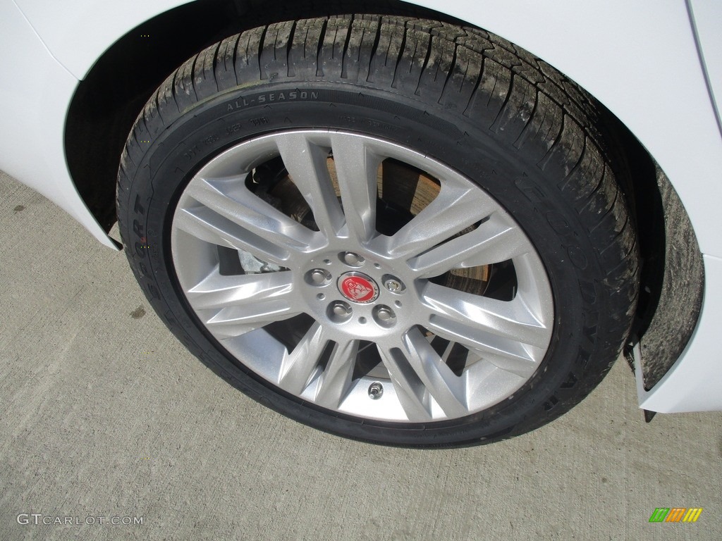 2017 XF 35t Premium AWD - Glacier White / Latte photo #3