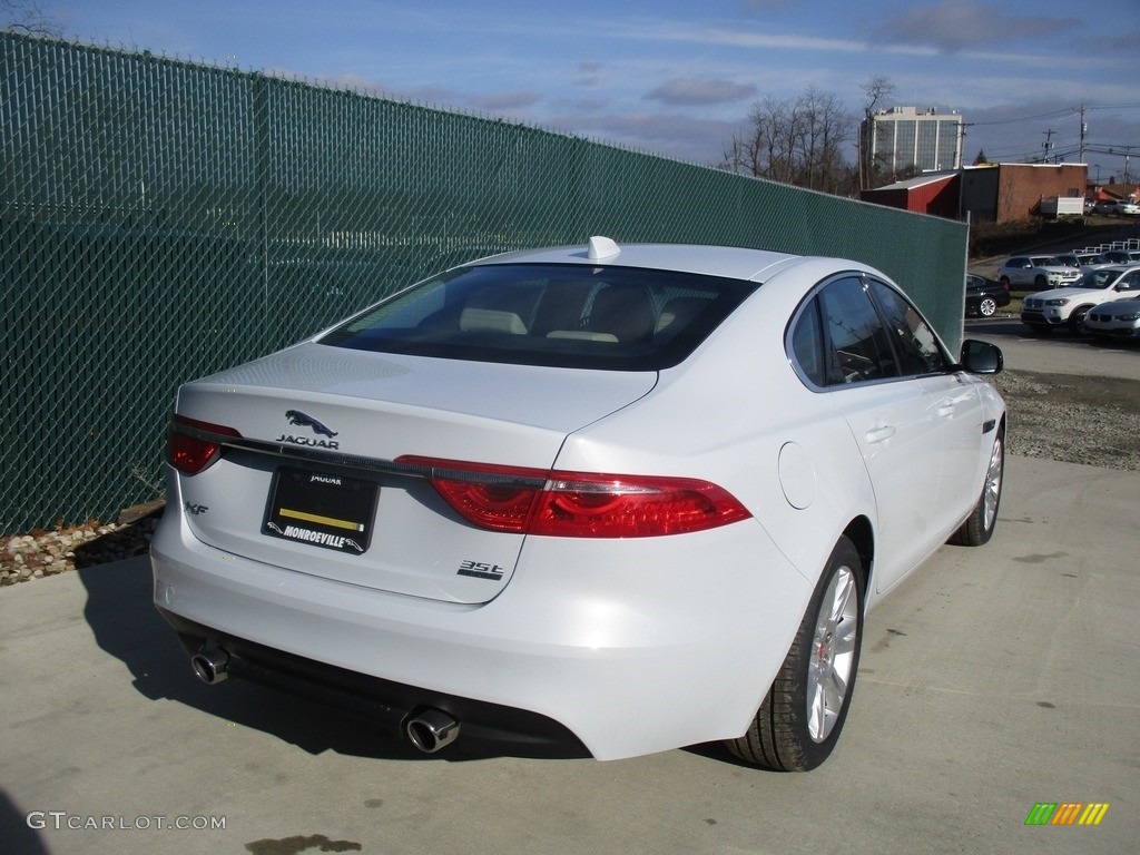 2017 XF 35t Premium AWD - Glacier White / Latte photo #5