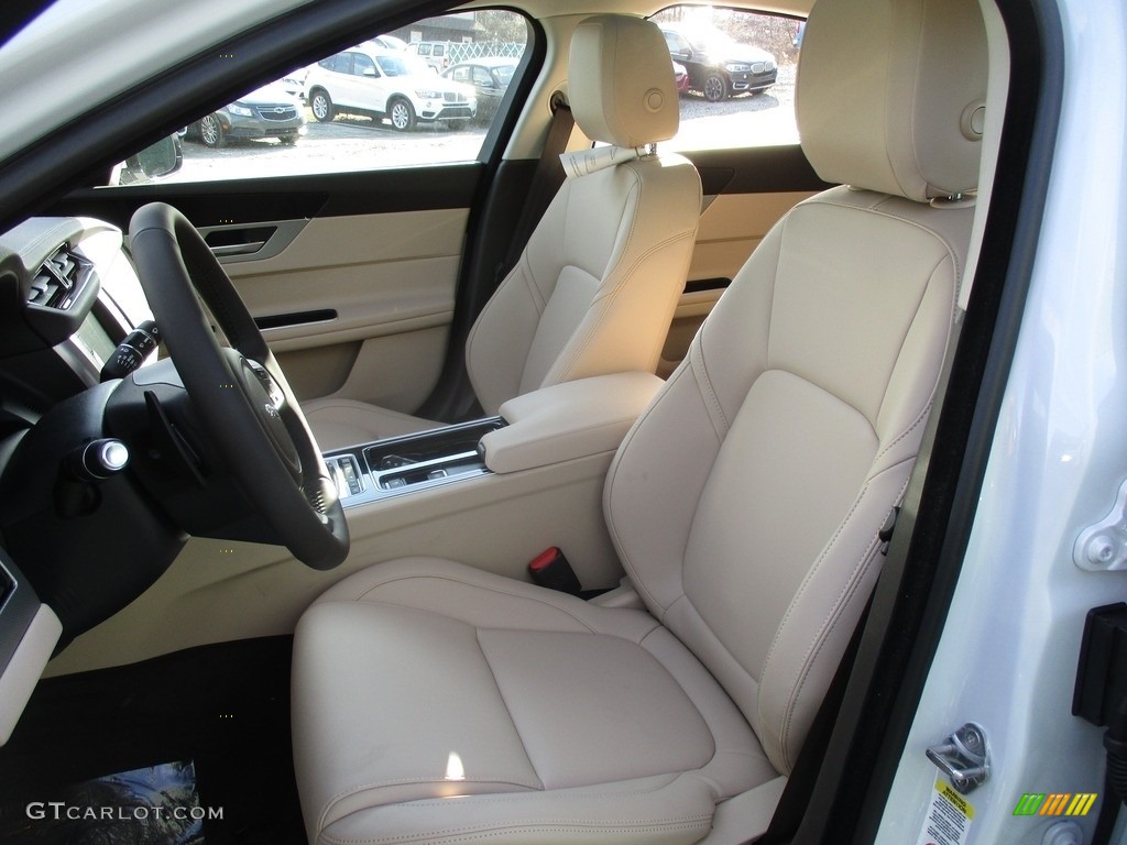 2017 XF 35t Premium AWD - Glacier White / Latte photo #13