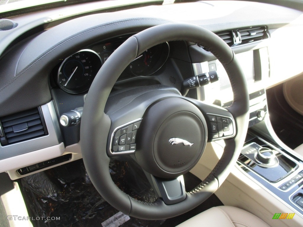2017 XF 35t Premium AWD - Glacier White / Latte photo #15