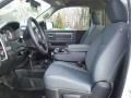 Black/Diesel Gray 2017 Ram 2500 Tradesman Regular Cab 4x4 Interior Color