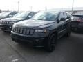 2017 Diamond Black Crystal Pearl Jeep Grand Cherokee Laredo 4x4  photo #1