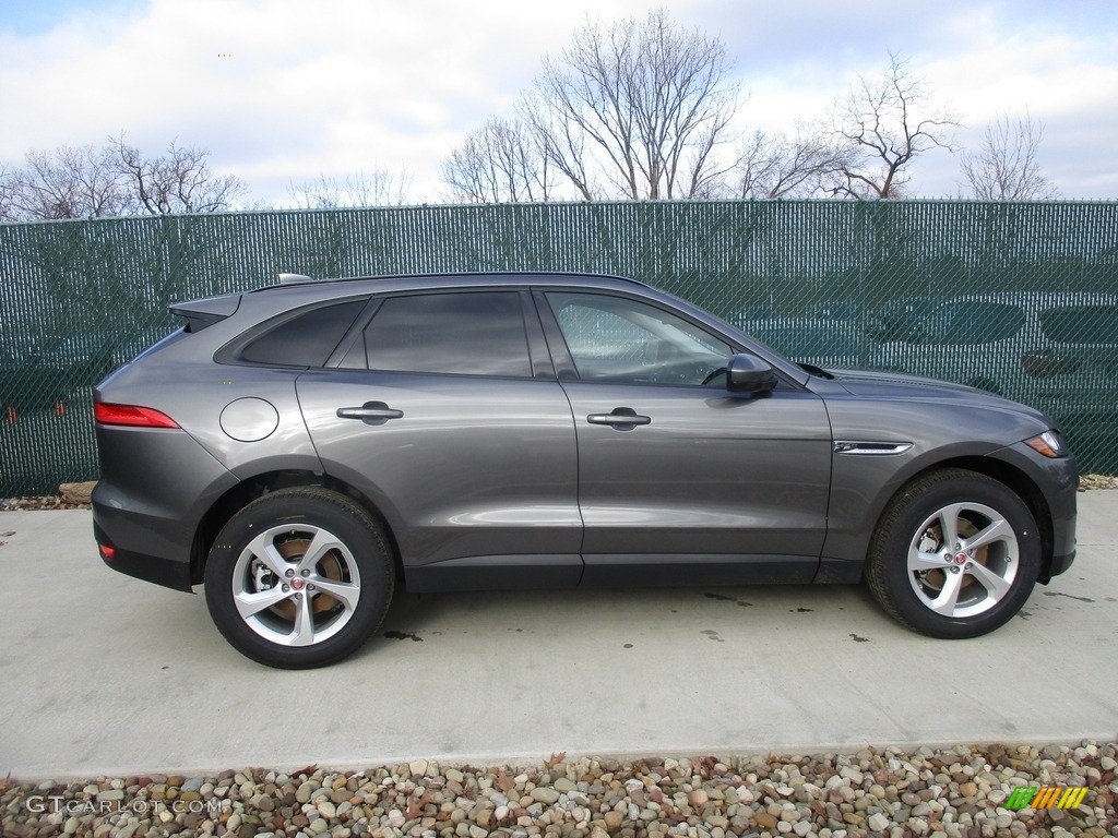 2017 F-PACE 20d AWD Premium - Ammonite Grey / Jet photo #2