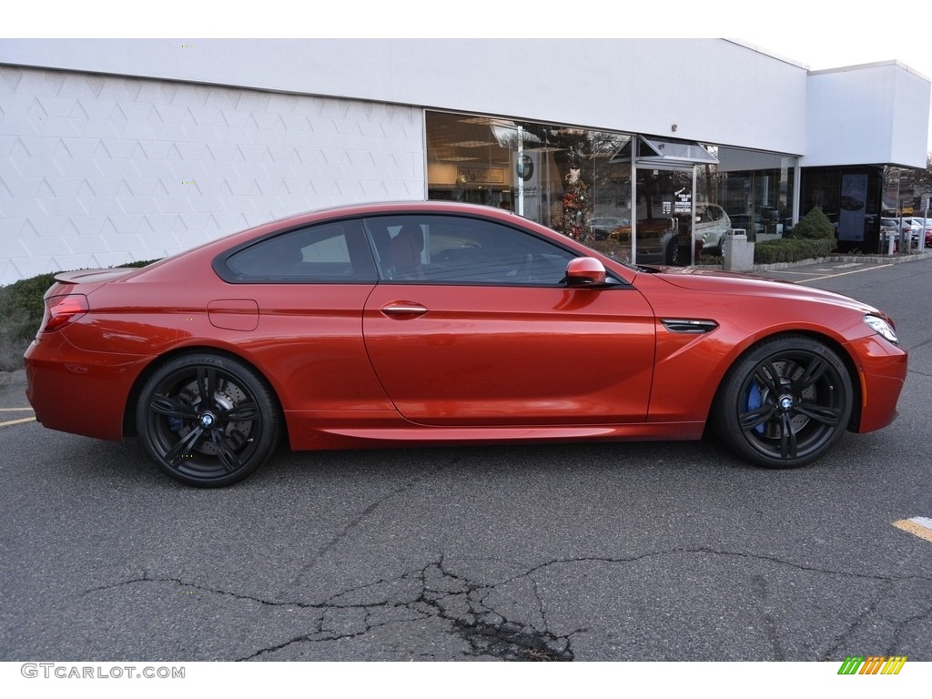 Sakhir Orange Metallic 2015 BMW M6 Coupe Exterior Photo #117796229