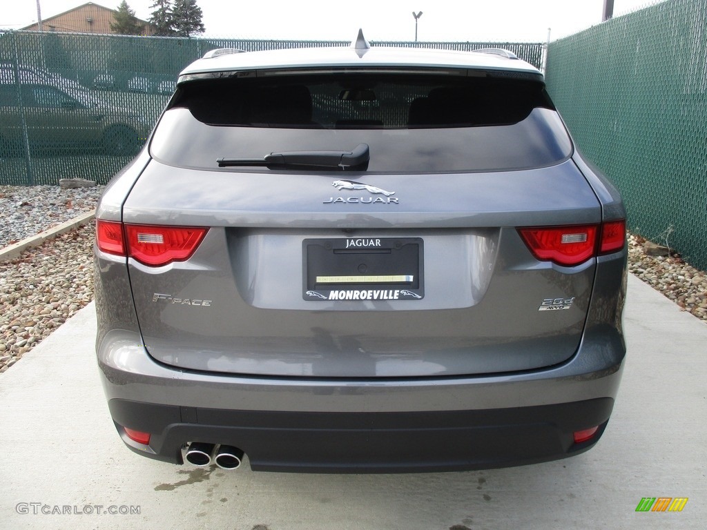 2017 F-PACE 20d AWD Premium - Ammonite Grey / Jet photo #10