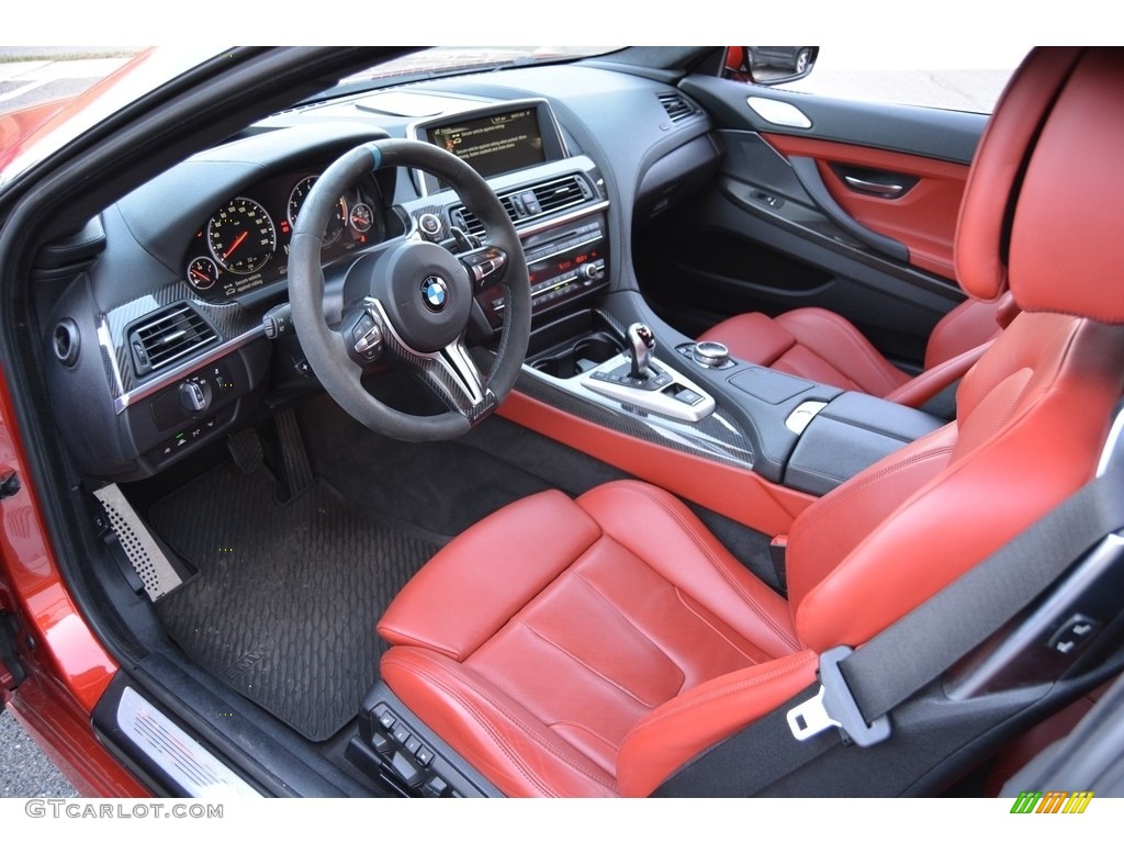 2015 M6 Coupe - Sakhir Orange Metallic / Sakhir Orange/Black photo #10