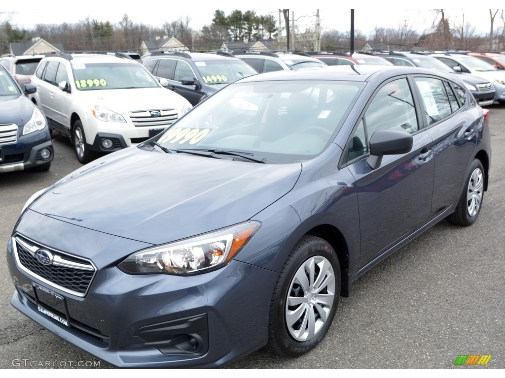 Carbide Gray Metallic 2017 Subaru Impreza 2.0i 5-Door Exterior Photo #117796702