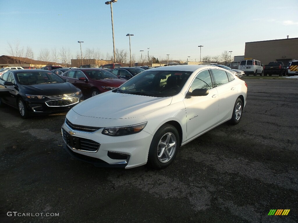 Summit White Chevrolet Malibu