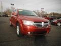 2010 Inferno Red Crystal Pearl Coat Dodge Journey SXT #117792881
