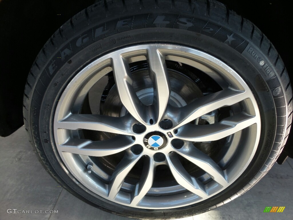 2017 X4 M40i - Carbon Black Metallic / Saddle Brown photo #4