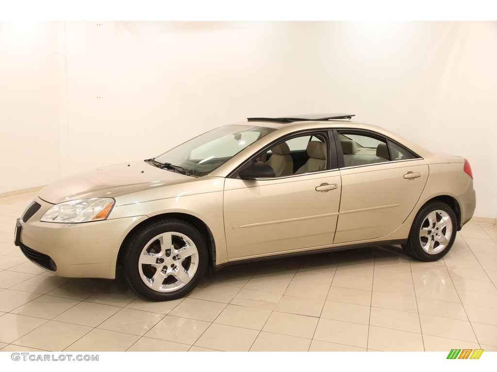2007 G6 Sedan - Sedona Beige Metallic / Light Taupe photo #3