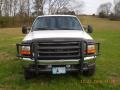 Oxford White 2001 Ford F250 Super Duty Lariat Super Crew 4x4