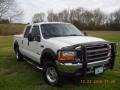 Oxford White - F250 Super Duty Lariat Super Crew 4x4 Photo No. 2