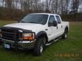 Oxford White - F250 Super Duty Lariat Super Crew 4x4 Photo No. 3