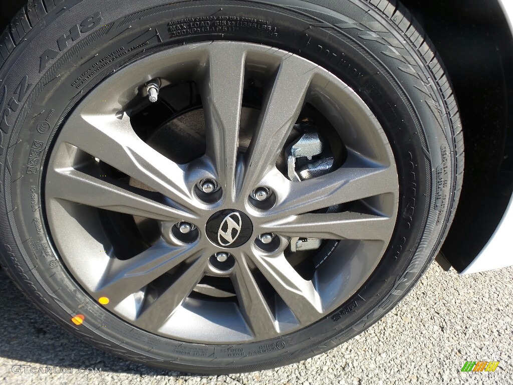2017 Elantra Value Edition - White / Black photo #3