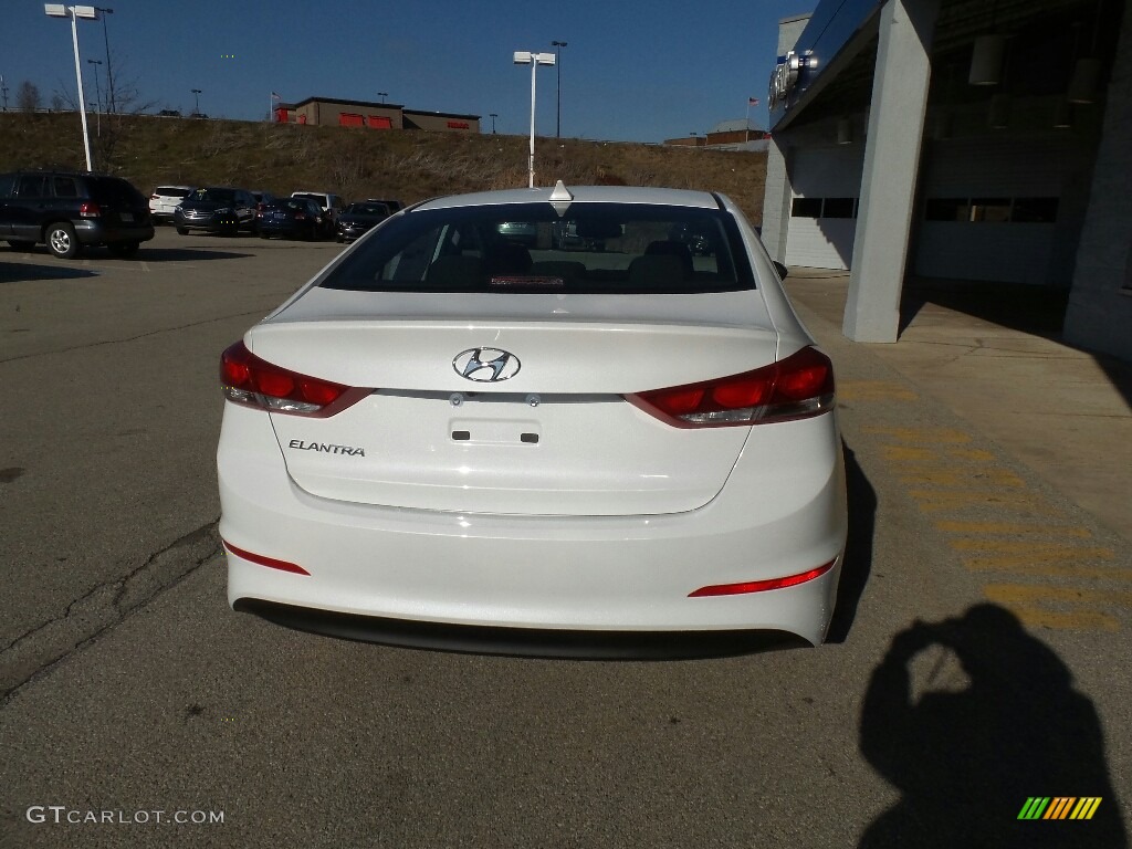 2017 Elantra Value Edition - White / Black photo #7