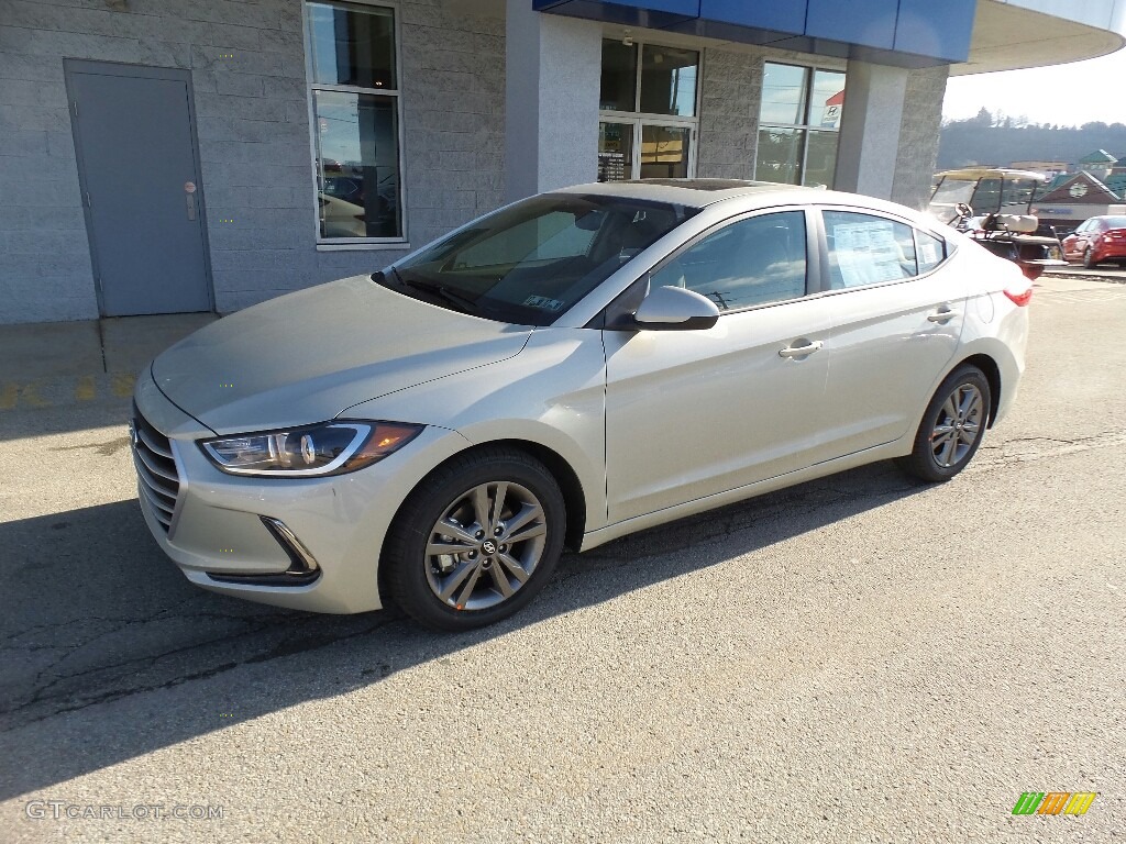 2017 Elantra Value Edition - Beige / Beige photo #6