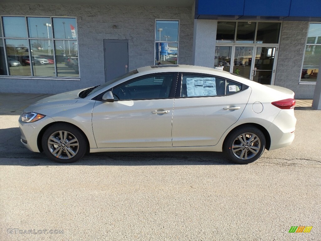 2017 Elantra Value Edition - Beige / Beige photo #7