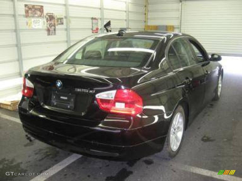 2006 3 Series 325xi Sedan - Jet Black / Black photo #2