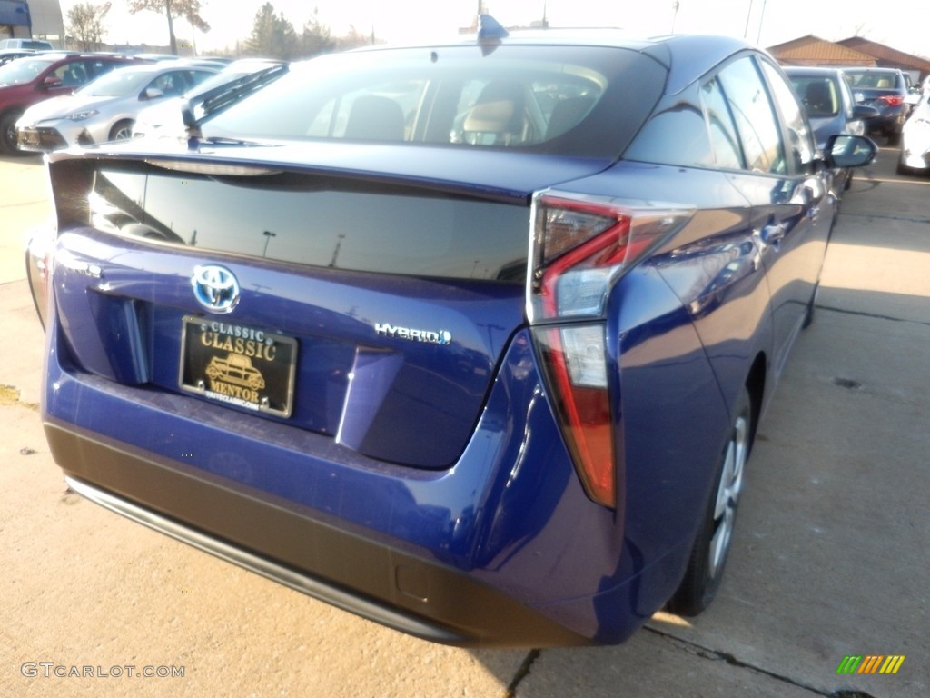 2017 Prius Prius Four - Blue Crush Metallic / Black photo #2