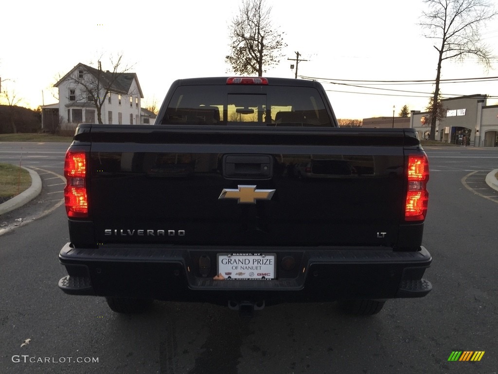 2017 Silverado 1500 LT Crew Cab 4x4 - Black / Jet Black photo #5