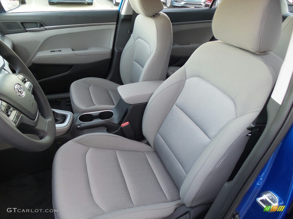 2017 Elantra SE - Electric Blue / Gray photo #10