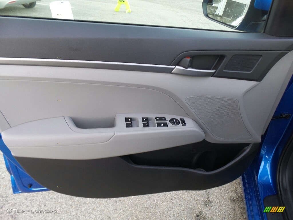 2017 Elantra SE - Electric Blue / Gray photo #14
