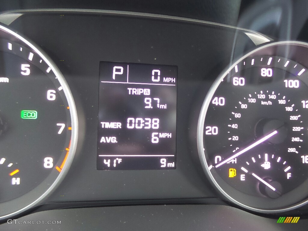 2017 Elantra SE - Electric Blue / Gray photo #18