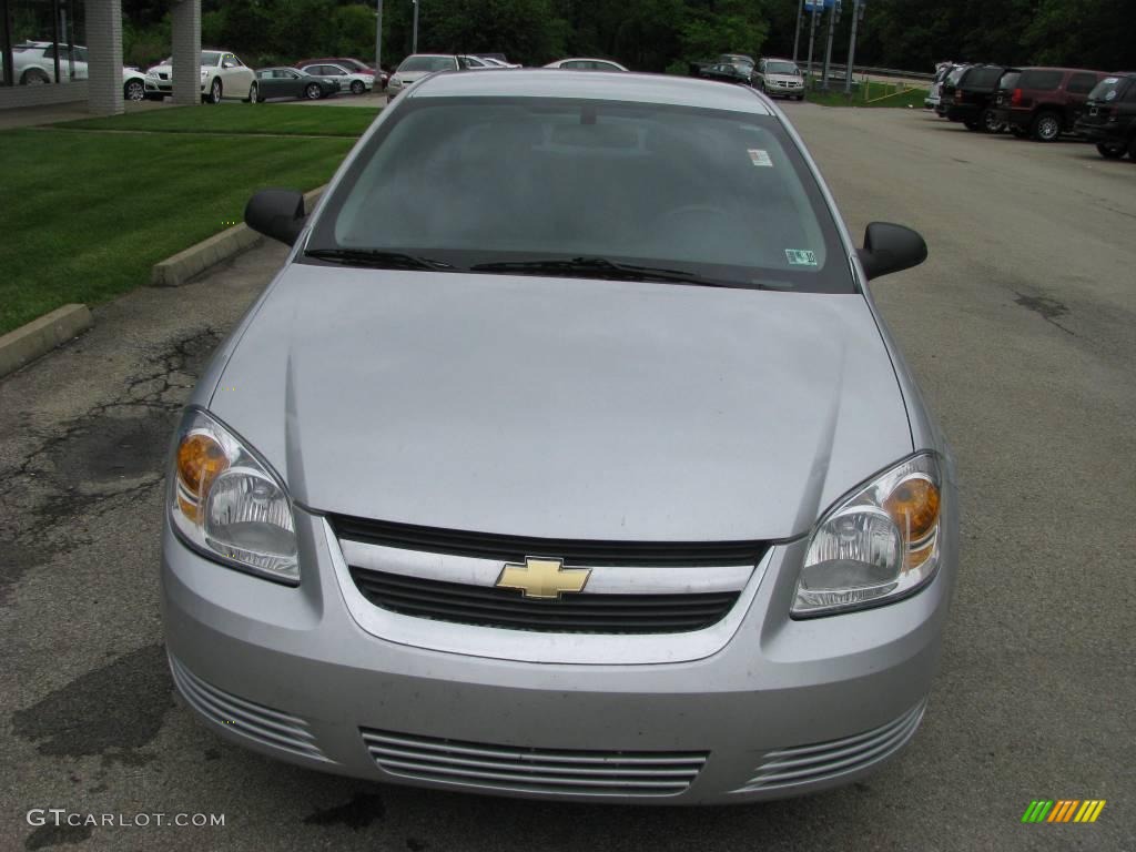 2007 Cobalt LS Coupe - Ultra Silver Metallic / Gray photo #6