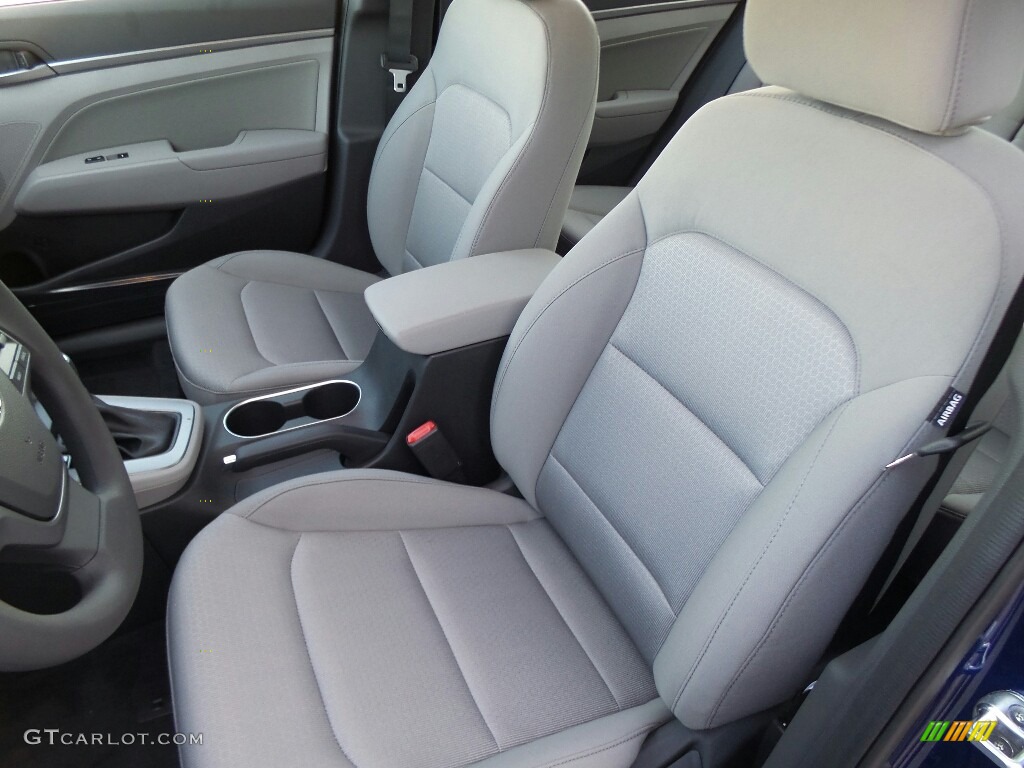 2017 Elantra SE - Lakeside Blue / Gray photo #11