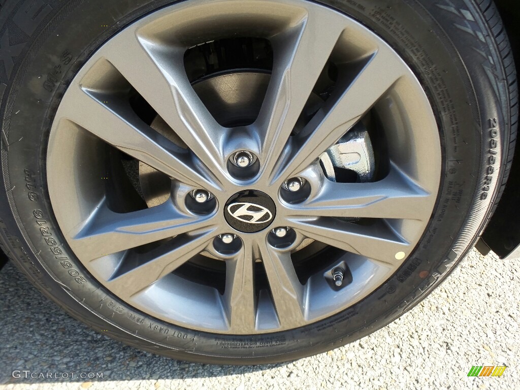 2017 Elantra SE - Silver / Gray photo #3