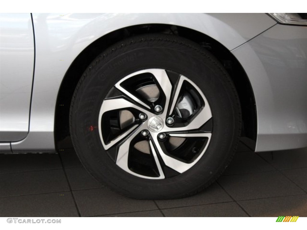 2017 Accord LX Sedan - Lunar Silver Metallic / Gray photo #2