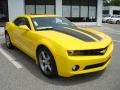 2010 Rally Yellow Chevrolet Camaro LT Coupe  photo #5