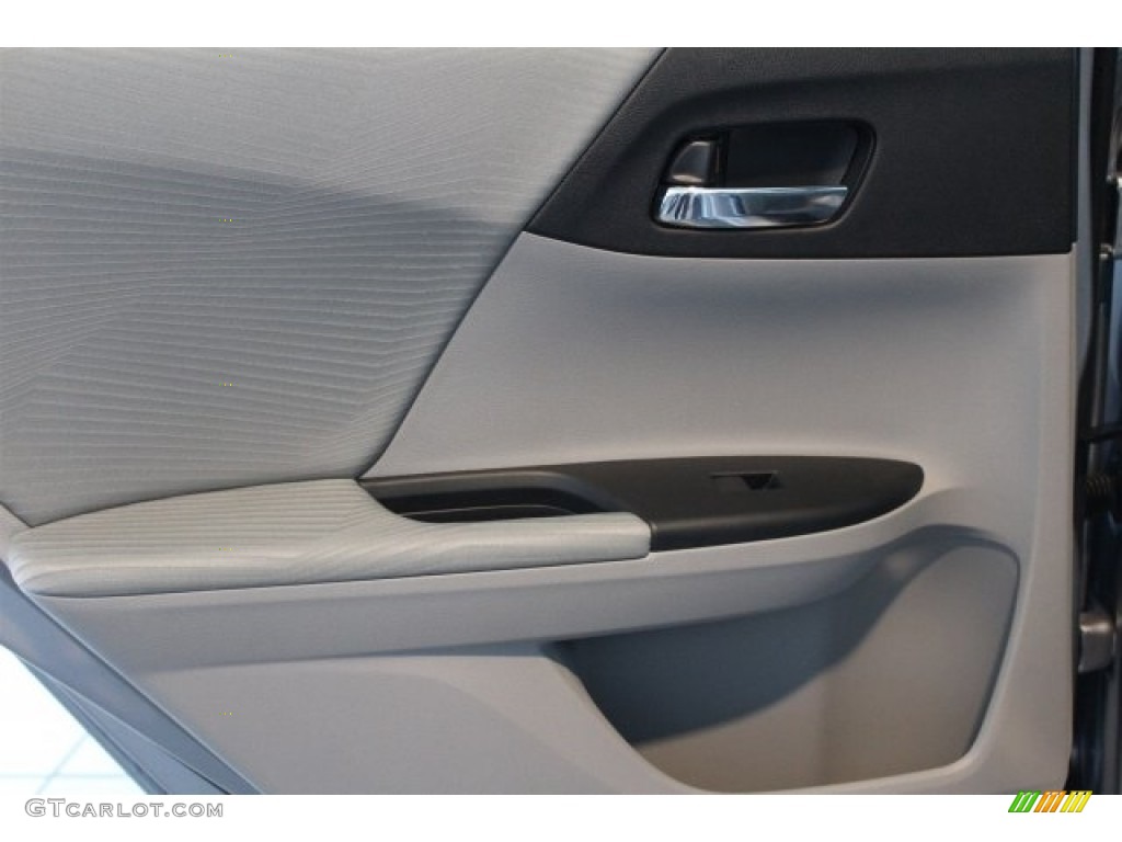 2017 Accord LX Sedan - Lunar Silver Metallic / Gray photo #22