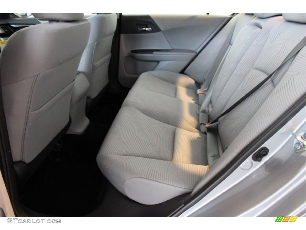 2017 Accord LX Sedan - Lunar Silver Metallic / Gray photo #23
