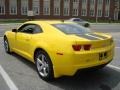 2010 Rally Yellow Chevrolet Camaro LT Coupe  photo #9