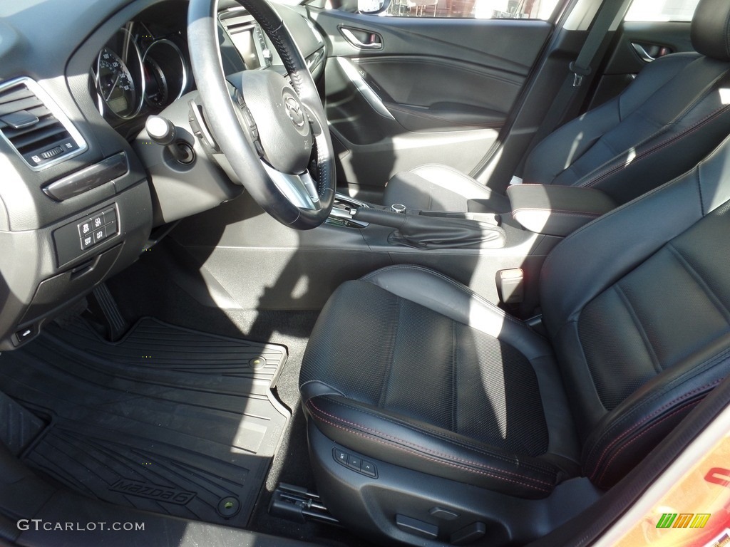 2014 MAZDA6 Grand Touring - Soul Red Mica / Black photo #10