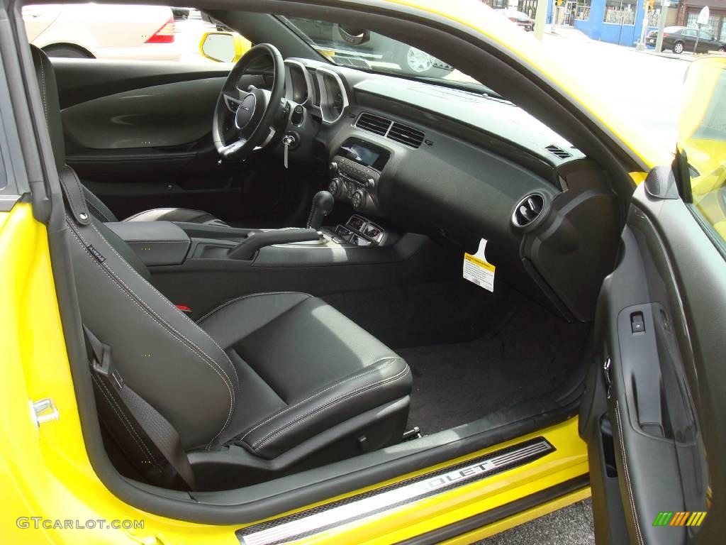 2010 Camaro LT Coupe - Rally Yellow / Black photo #18