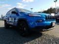 Hydro Blue Pearl 2017 Jeep Cherokee Altitude 4x4
