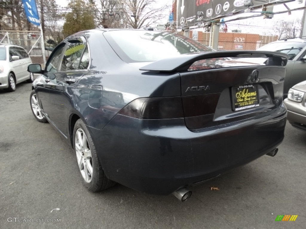 2005 TSX Sedan - Carbon Gray Pearl / Ebony photo #4