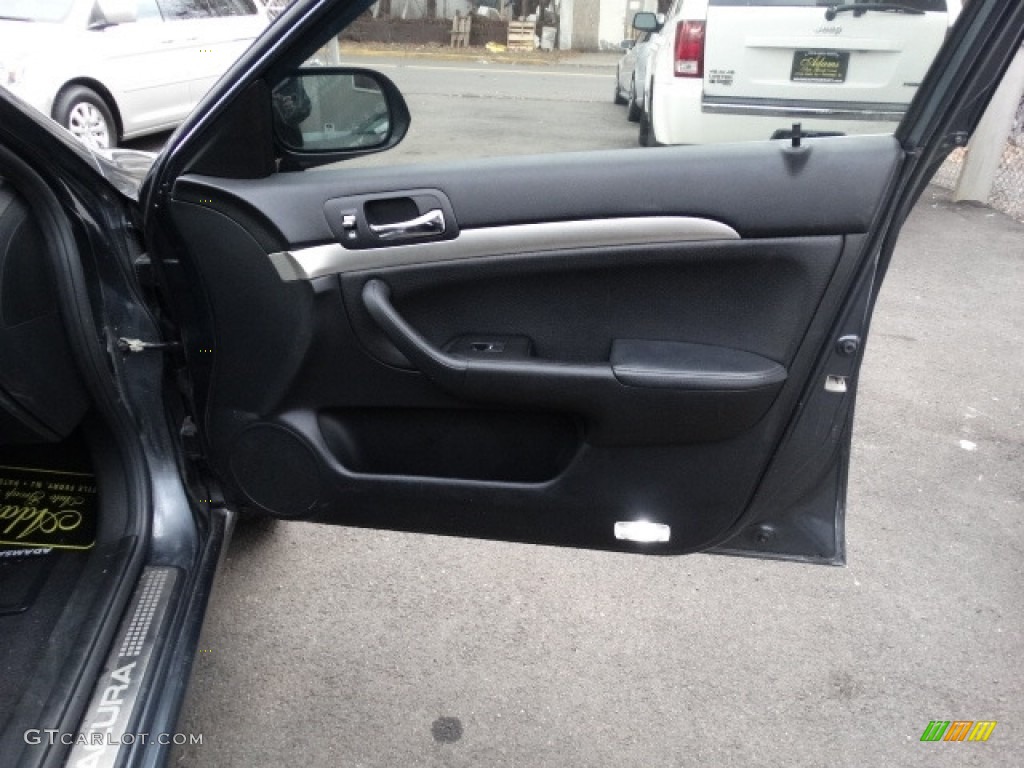 2005 TSX Sedan - Carbon Gray Pearl / Ebony photo #11