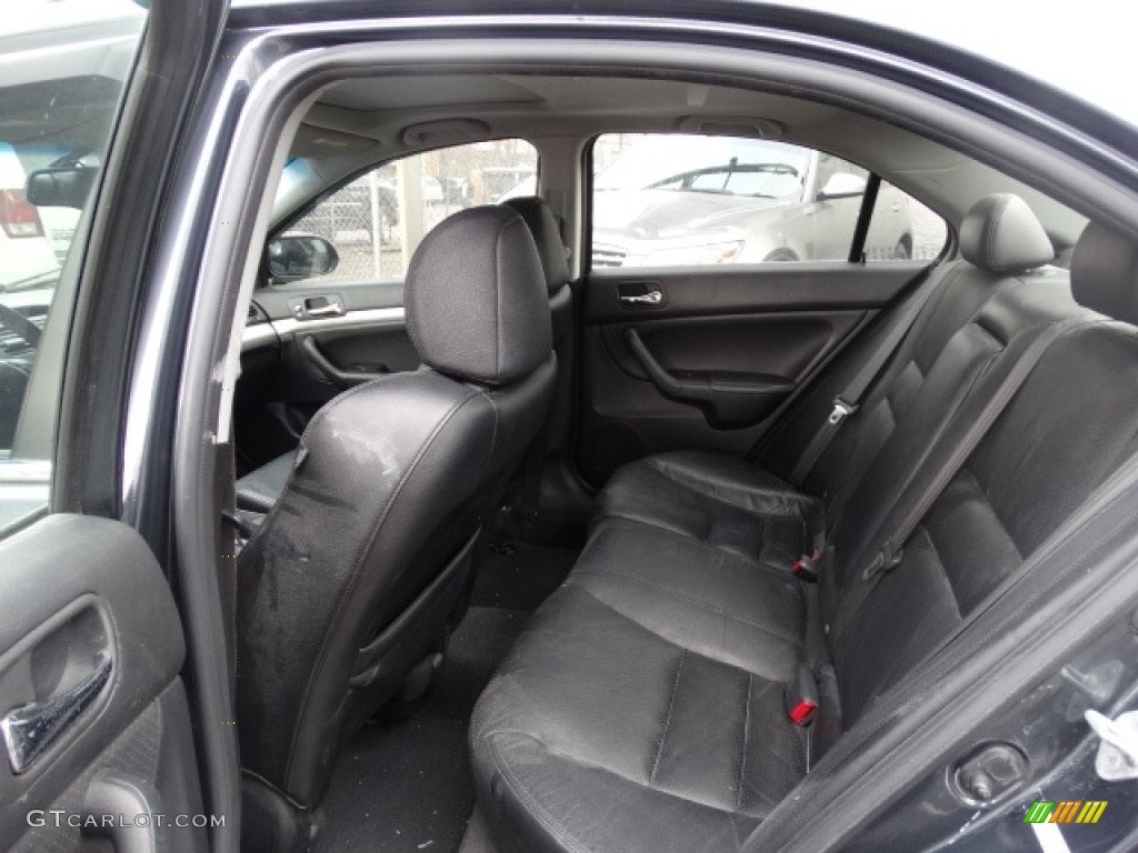 2005 TSX Sedan - Carbon Gray Pearl / Ebony photo #16