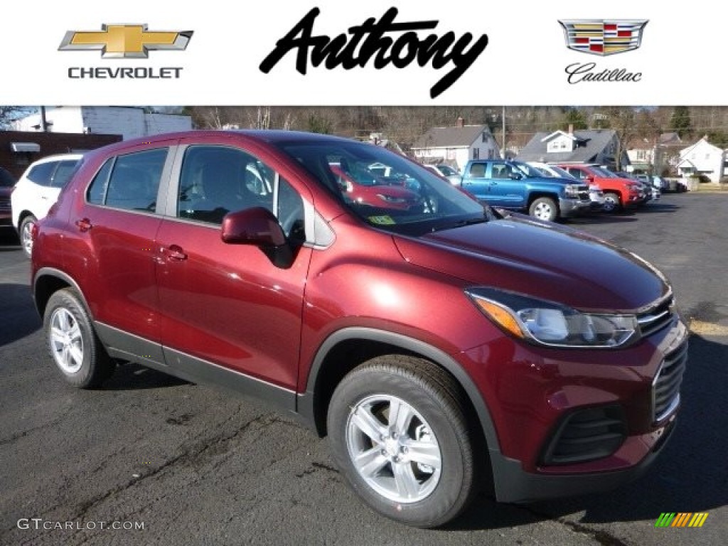 2017 Trax LT AWD - Crimson Metallic / Jet Black photo #1