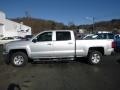 2017 Silver Ice Metallic Chevrolet Silverado 2500HD LT Crew Cab 4x4  photo #4